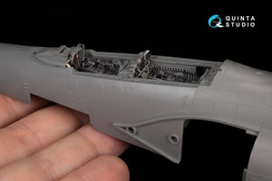 Quinta Studio QD+48387 F-4E early with slatted wing 3D-Printed &amp;amp; coloured Interior on decal paper (Meng) (with 3D-printed resin parts) 1/48 – Bild 13