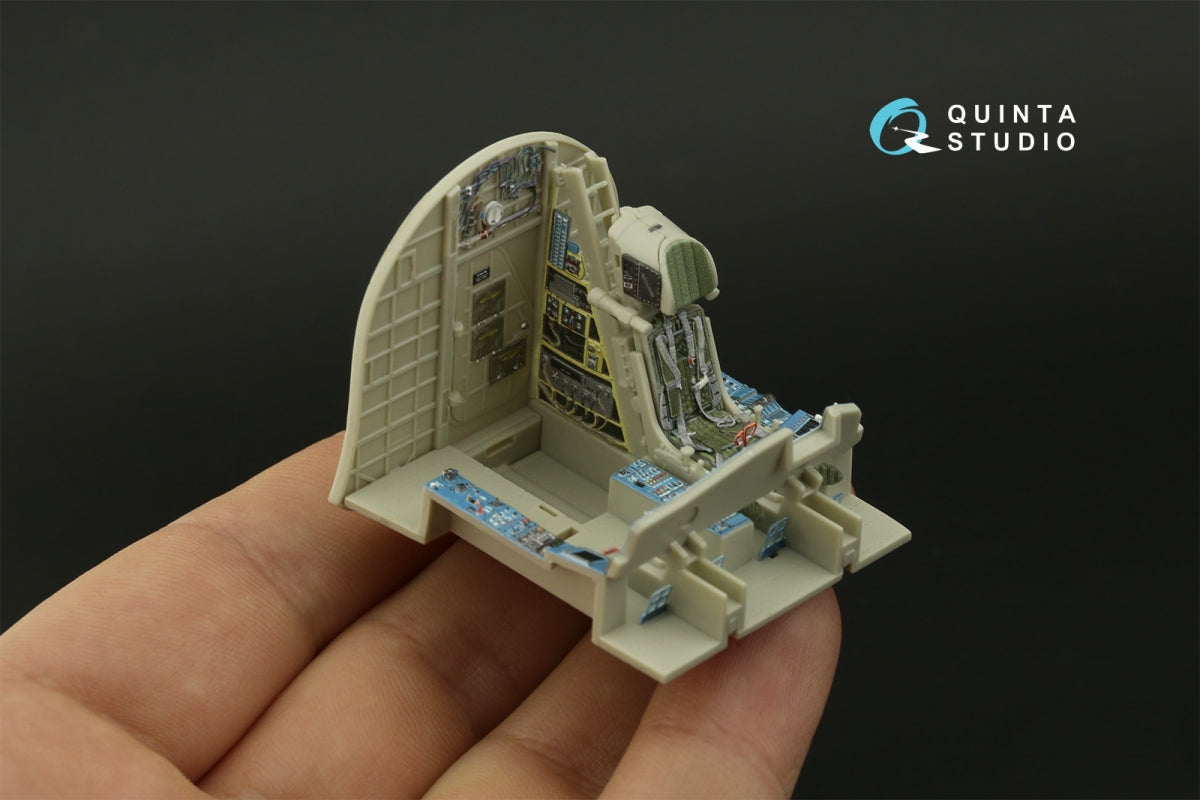 Quinta Studio QD48018 Su-34 3D-Printed coloured Interior on decal paper (KittyHawk) 1/48 – Bild 14