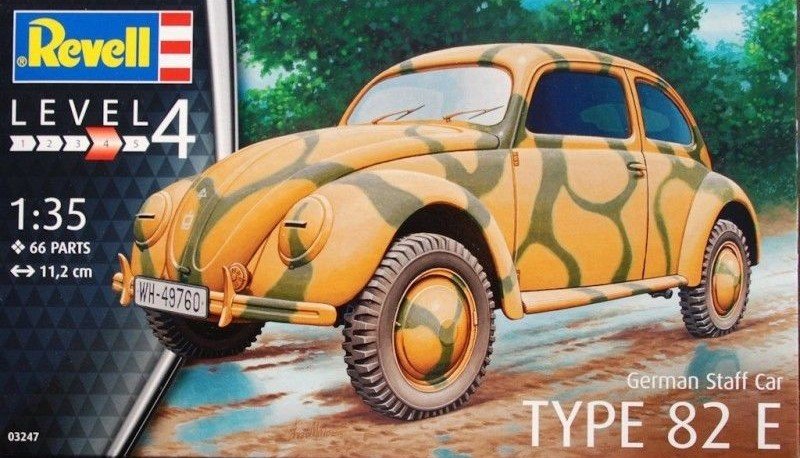 Revell 03247 GERMAN STAFF CAR Type 82e 1/35