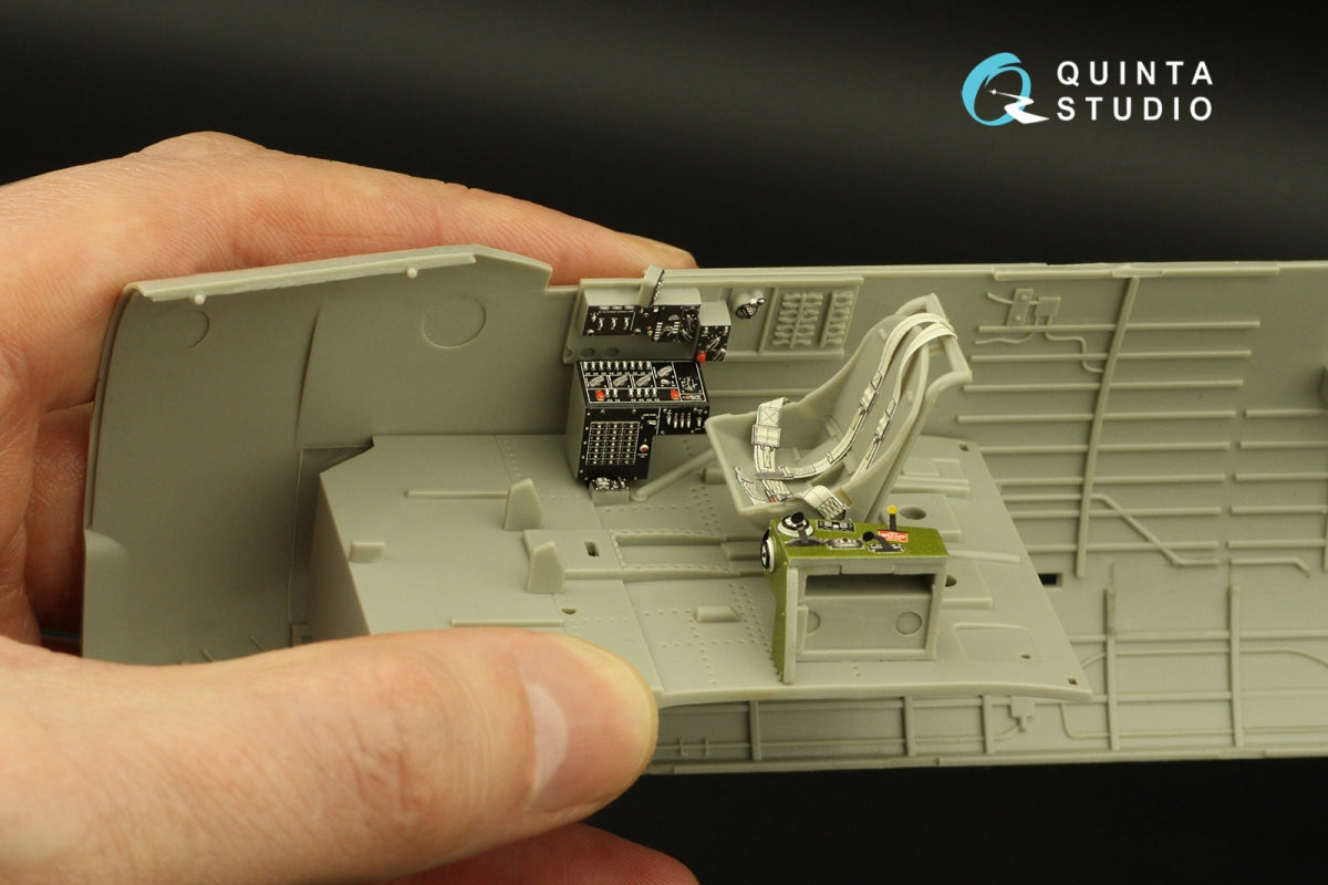 Quinta Studio QD32178 TBM-3 Avenger 3D-Printed coloured Interior on decal paper (Trumpeter) 1/32 – imagen 12