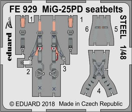 Eduard BIG49206 MiG-25PD 1/48 ICM – zdjęcie 6