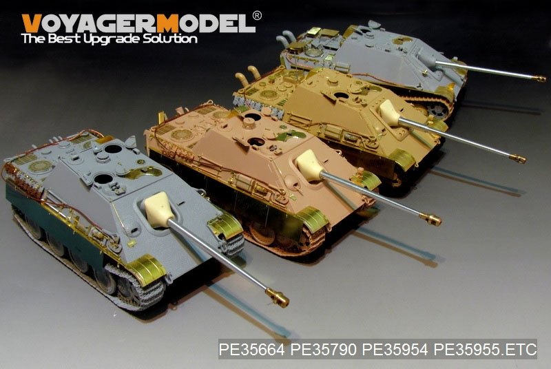 Maquette Voyager PE35955 Jagdpanther G1 version Seconde Guerre mondiale pour MENG TS-039 1/35 – image 18