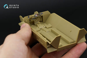 Quinta Studio QD35050 SD.KFZ.251 Family 3D-Printed &amp;amp; coloured Interior on decal paper ( Tamiya ) 1/35 – immagine 4