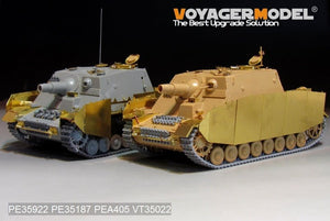 Maquette Voyager PE35922 Sturmpanzer IV Brummbar allemand de la Seconde Guerre mondiale, version de base, pour Tamiya 35353, échelle 1/35  – image 16