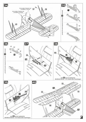 Armory Models 48001 Fairey Flycatcher British interwar FAA Fighter, early version, w/ Jaguar-III engine 1/48 – Bild 22