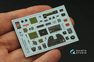 Quinta Studio QD32220 P-40N late 3D-Printed coloured Interior on decal paper (Hasegawa/Eduard) 1/32 – imagen 4