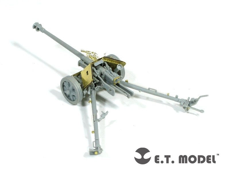E.T. Model E72-025 WWII German 7.5cm Pak 40 Anti-Tank Gun For DRAGON Kit 1/72 – immagine 5