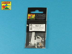 Aber 35L-210 Armament for Soviet KV-7 76mm x 2 pcs.; 45mm x 2 pcs. 1/35 – imagen 3