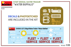 MiniArt 35458 G-527 250GAL WATER TRAILER “WATER BUFFALO” 1/35 – Bild 2