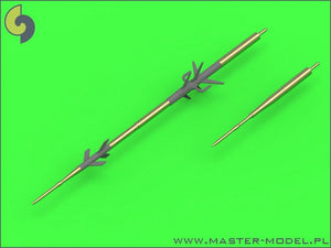 Master AM-48-122 Su-17, Su-20, Su-22 (Fitter) - Pitot Tubes and 30mm gun barrels 1/48 – Bild 2