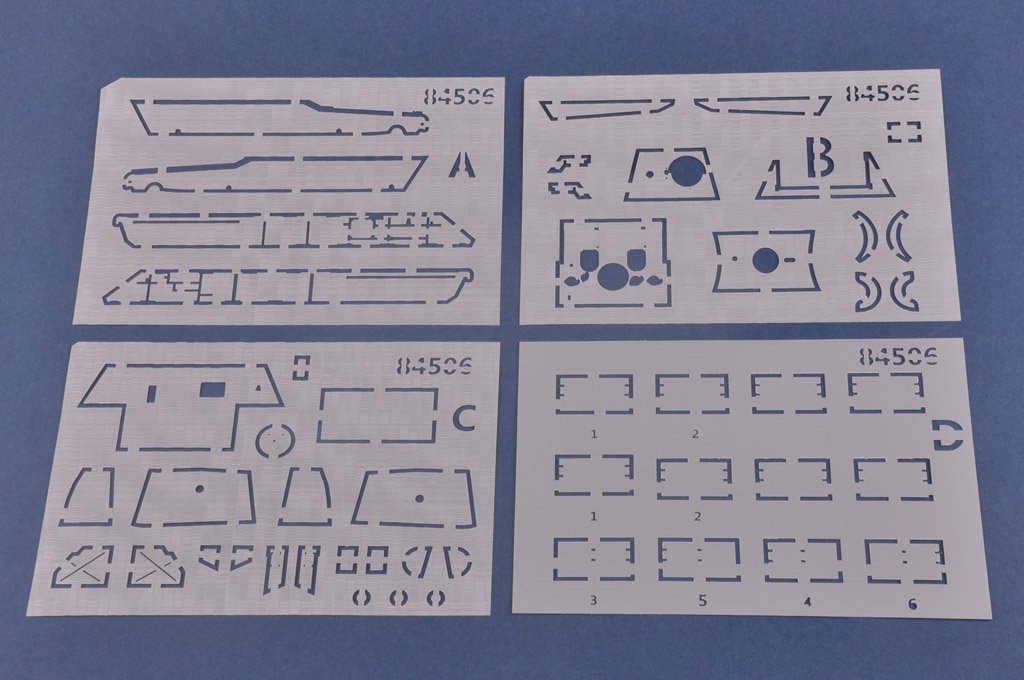 Hobby Boss 84506 German Sd.Kfz.171 PzKpfw Ausf A w/ Zimmerit 1/35 – imagen 5