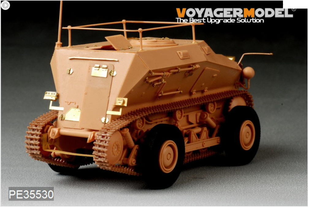 Voyager Model PE35530 WWII German Sd.Kfz.254 Tracked Armoured Scout Car FOR HOBBY BOSS 82491 1/35 – imagen 3