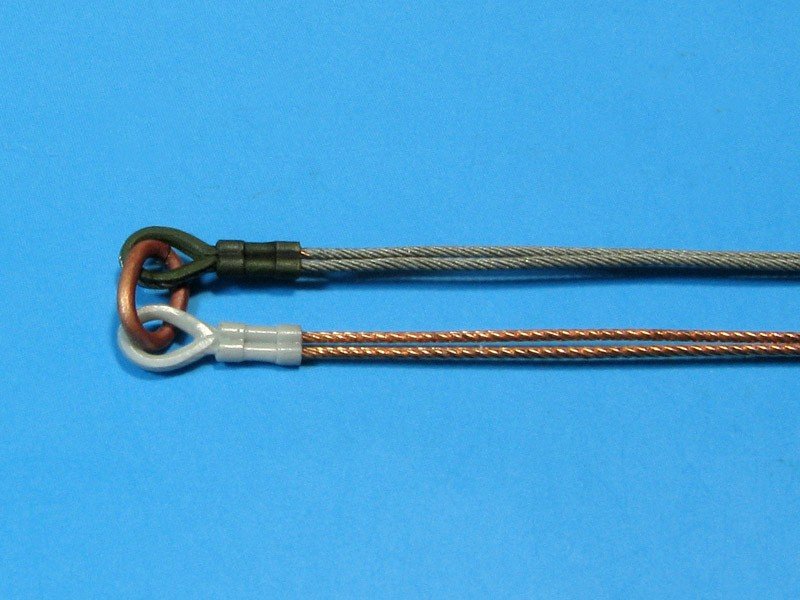 Eureka XXL ER-3546 Towing cable for Mark IV for WWII British Tanks and SPGs 1/35 – zdjęcie 2