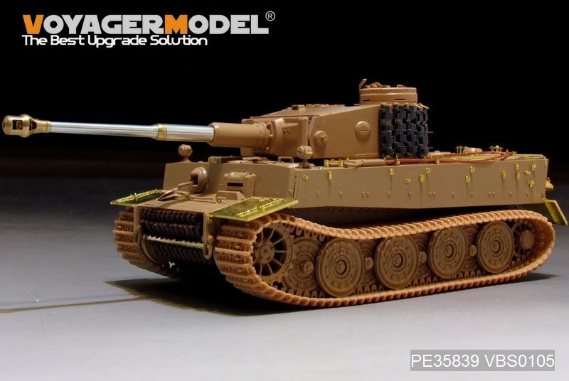 Maquette Voyager PE35839 Tigre I allemand de la Seconde Guerre mondiale, Groupe « Fehrmann » (pour RFM 5005), échelle 1/35 – image 3