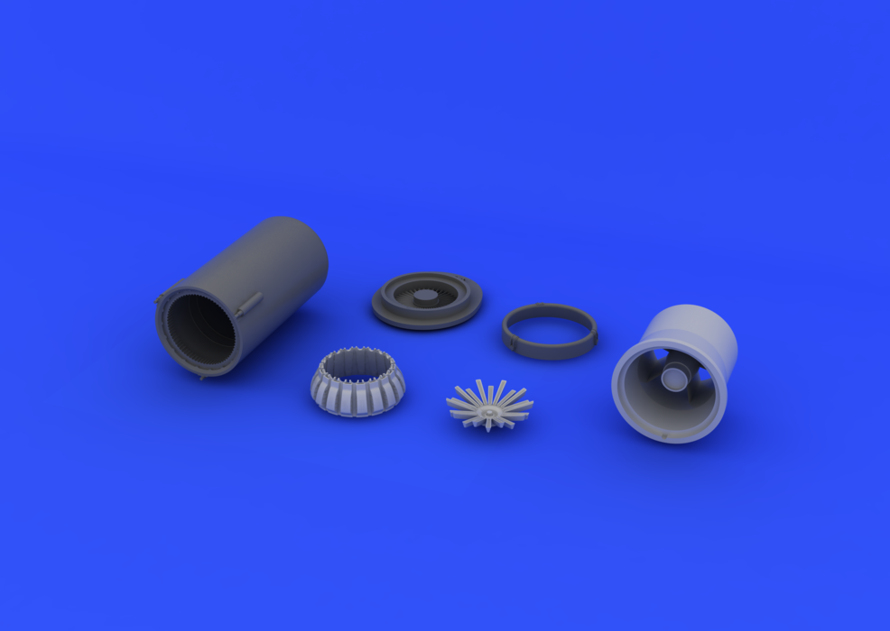 Eduard 648117 MiG-21PF/ PFM exhaust nozzle 1/48 (Eduard) – Bild 3