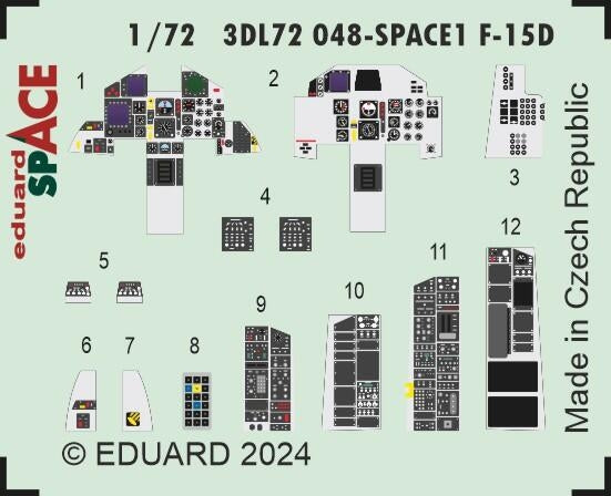 Eduard 3DL72048 F-15D SPACE 1/72  – image 3