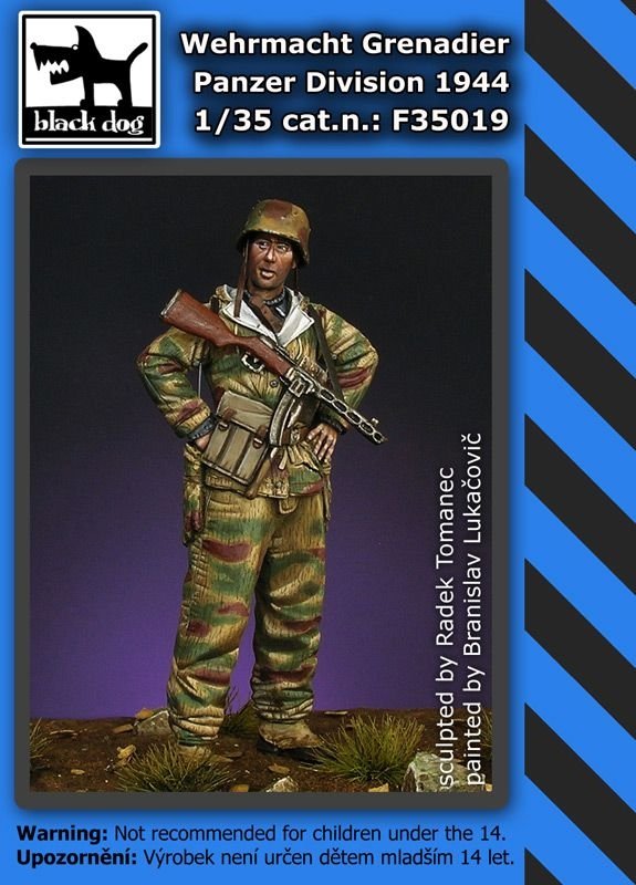 Black Dog F35019 Grenadier de la Wehrmacht 1944 1/35