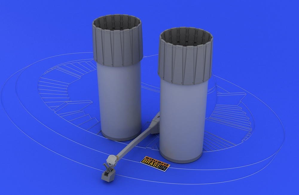 Eduard 648023 F-4 exhaust nozzles late 1/48 (Hasegawa) – immagine 3