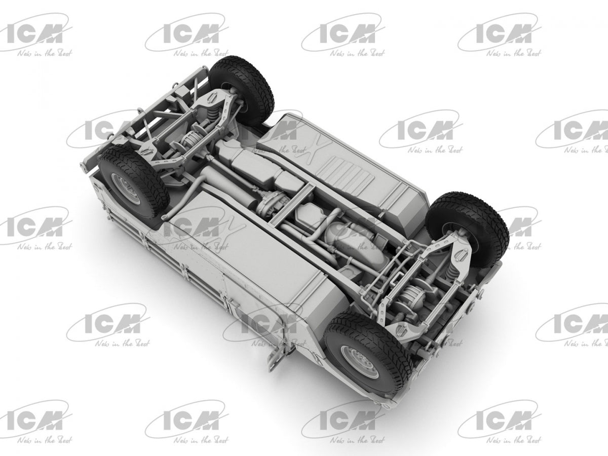 ICM 35436 Cargo Carrier Humvee M1097A2 1/35 – imagen 6