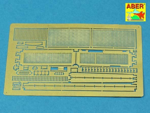 Aber 35G32 Grilles for Russian Tank T-55AM also for T-55AMV 1/35 – immagine 8