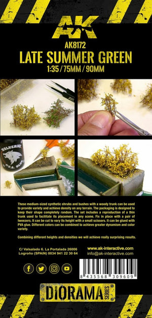 AK Interactive AK8175 BLOMMING YELLOW SHRUBBERIES 75MM / 90MM 1/35 – Bild 3