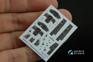 Quinta Studio QD48151 F-104S-ASA 3D-Printed &amp;amp; coloured Interior on decal paper (Hasegawa) 1/48 – Bild 9