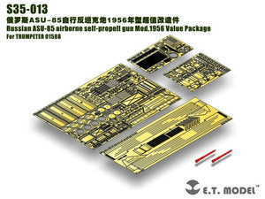 E.T. Model S35-013 Russian ASU-85 airborne self-propell gun Mod.1956 Value Package For TRUMPETER 01588 1/35 – Bild 5