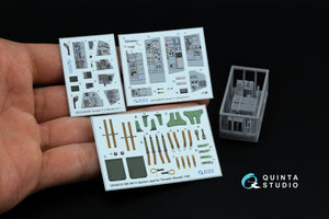 Quinta Studio QD+48058 Tornado F.3 3D-Printed &amp;amp; coloured Interior on decal paper (Revell) (with 3D-printed resin parts) 1/48 – imagen 2