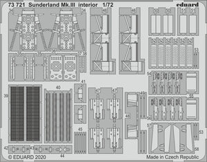 Eduard 73721 Sunderland Mk. III interior 1/72 SPECIAL HOBBY – imagen 2