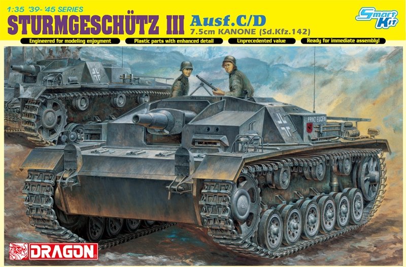 Dragon 6851 STURMGESCHUTZ 7,5 cm KANONE (Sd.Kfz.142) Ausf.C/D 1/35