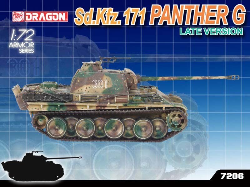 Dragon 7206 Panther G Late 1/72 – image 2