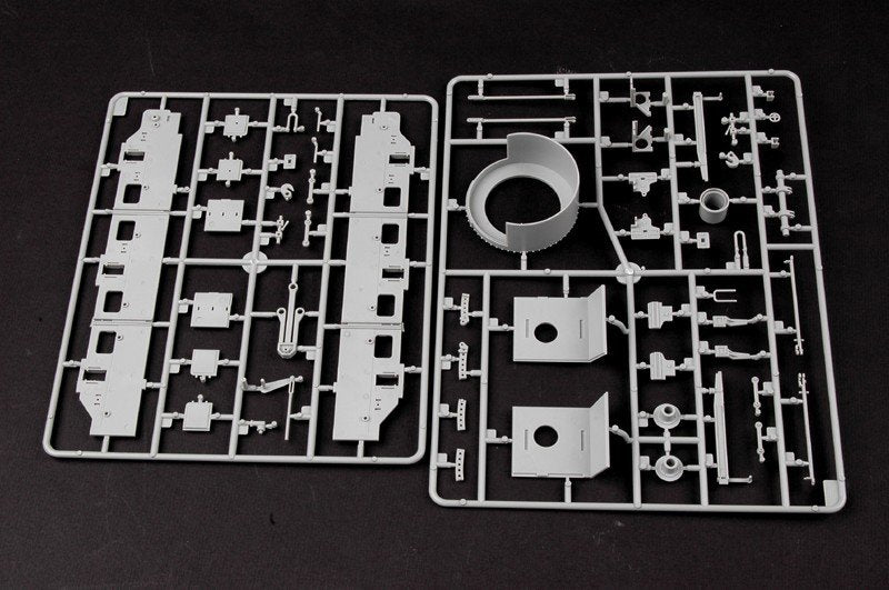 Trumpeter 00219 German Panzerlok BR57 Armoured Locomotive 1/35 – immagine 6