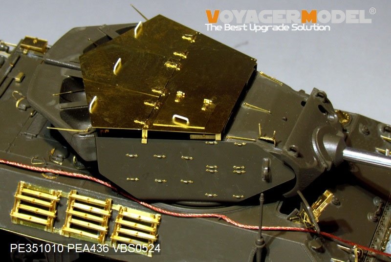 Voyager Model PEA436 WWII US M10 IIC Achilles Tank Destroyer Turret Amours (For TAMIYA 35366/AFV AF35039) 1/35 – imagen 4
