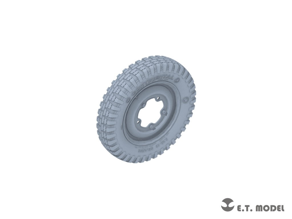 E.T. Model P35-135 WWII German Schwimmwagen Type166 Sagged wheels Narrow For TAMIYA Kit 1/35 – Bild 4