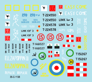 Star Decals 35-C1138 Sherman britannique en Italie 1943-44 1/35 – image 3