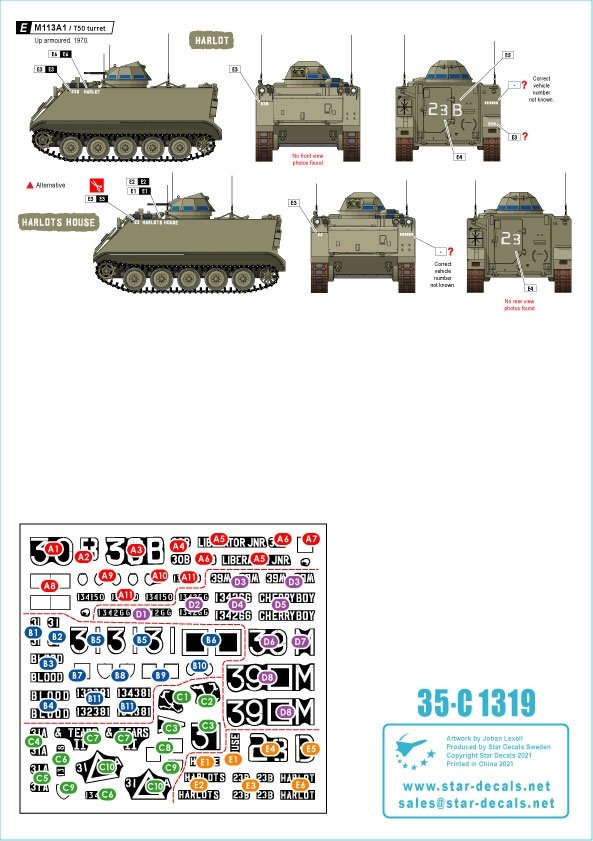 Star Decals 35-C1319 Australia in Vietnam # 4 1/35 – imagen 2