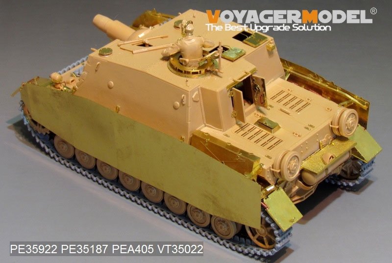 Maquette Voyager PE35922 Sturmpanzer IV Brummbar allemand de la Seconde Guerre mondiale, version de base, pour Tamiya 35353, échelle 1/35  – image 4
