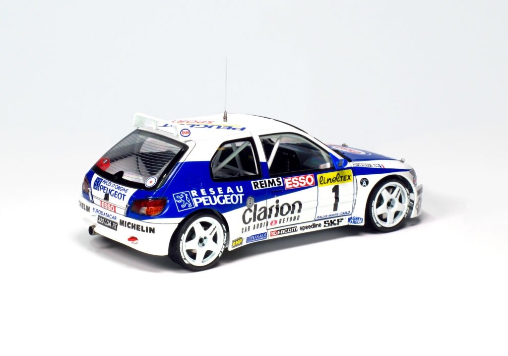 NuNu PN24009 Peugeot 306 MAXi ’96 MONTE CARLO RALLY 1/24 – imagen 3