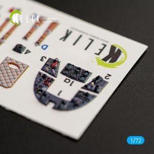 KELIK K72024 HAWKER TYPHOON MK.IB INTERIOR 3D DECALS FOR AIRFIX KIT 1/72 – imagen 3
