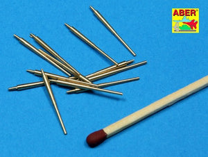 Aber 350L-12 Ensemble de 12 canons de 150 mm pour navires allemands : Bismarck, Tirpitz, Scharnhorst, Gneisenau (1/350)  – image 2