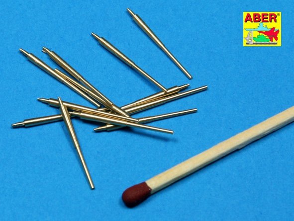 Aber 350L-12 Ensemble de 12 canons de 150 mm pour navires allemands : Bismarck, Tirpitz, Scharnhorst, Gneisenau (1/350)  – image 2