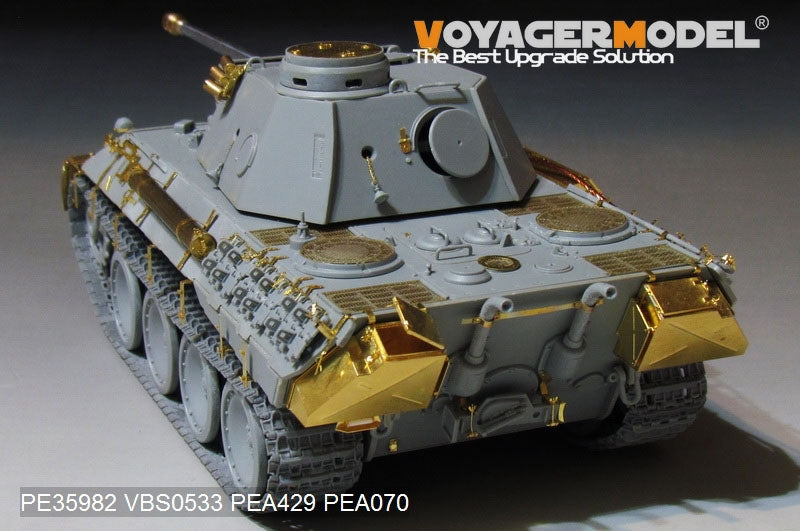 Voyager Model PE35982 WWII German Panther D Tank Early version Basic For TAKOM 2103 1/35 – imagen 9