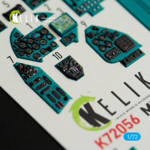 KELIK K72056 MI-24V INTERIOR 3D DECALS FOR HOBBYBOSS KIT 1/72 – immagine 2