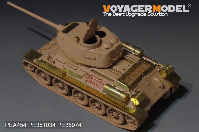 Voyager Model PEA454 WWII Soviet tank exterior tanks and smoke gernerators (GP) 1/35 – immagine 2