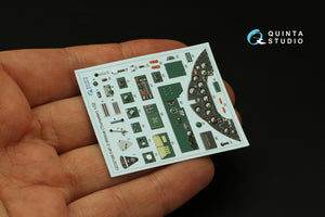 Quinta Studio QD32186 F4F-3 Wildcat 3D-Printed coloured Interior on decal paper (Trumpeter) 1/32 – imagen 3