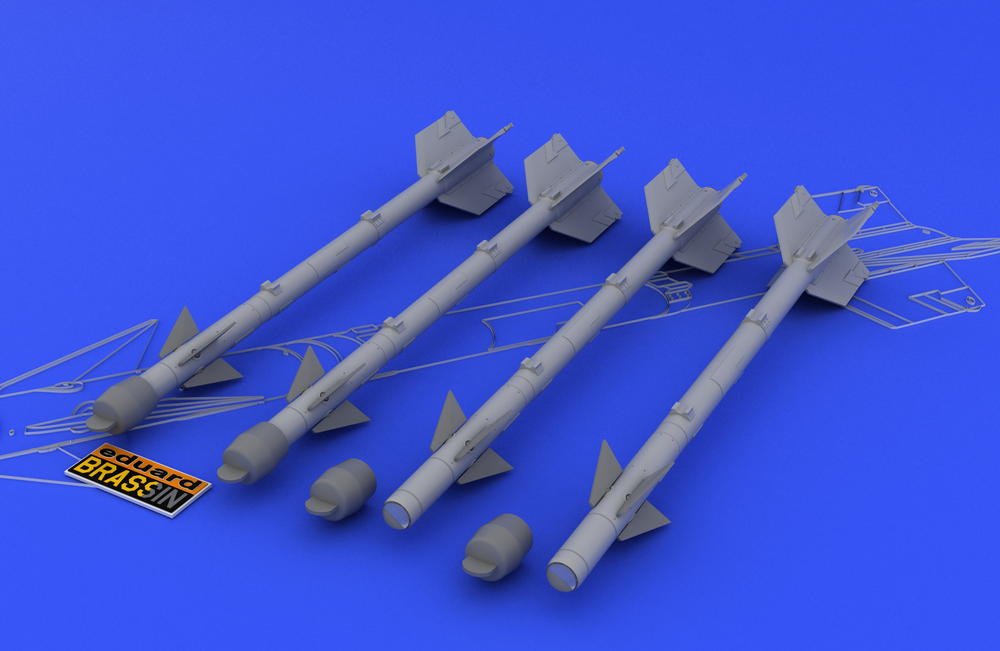 Eduard SIN64876 F-4B Air to Air weapons TAMIYA 1/48 – Bild 4