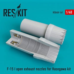 RESKIT RSU48-0161 F-15 I tuyères d&amp;#39;échappement ouvertes pour kit Hasegawa 1/48