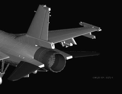 Hobby Boss 80273 F-16B Fighting Falcon 1/72 – imagen 5