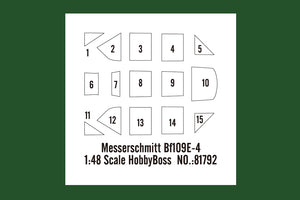 Hobby Boss 81792 Messerschmitt Bf109E-4 1/48 – imagen 3