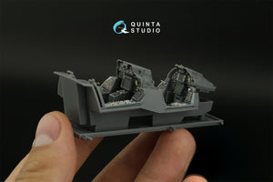 Quinta Studio QDS-48404 F-14B 3D-Printed &amp;amp; coloured Interior on decal paper (GWH) (small version) 1/48 – Bild 9